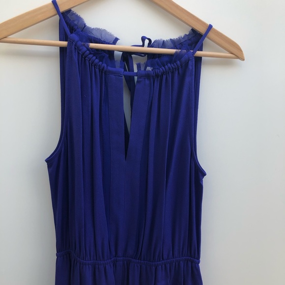 Ella Moss Purple Stella Halter Maxi Dress XS - Picture 3 of 7